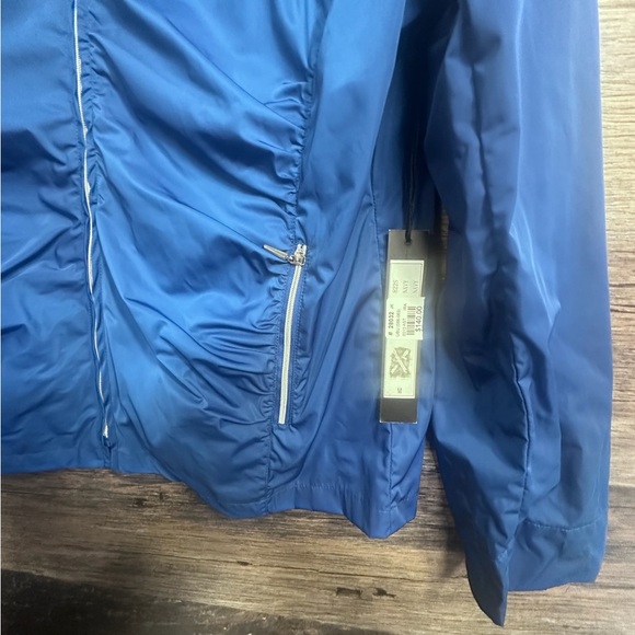UbU Full Zip Stylish Women's Blue Jacket - Picture 9 of 16